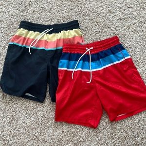 Men’s bathing suits | Old Navy | Size M | set of 2